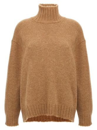 Jil Sander Womens High Neck Sweater