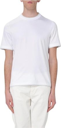 Brunello Cucinelli Heren, Tops, Wit, Maat: S