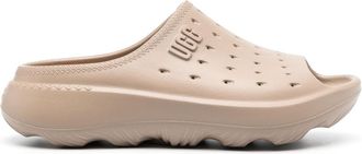 UGG Slide It logo-embossed sandals - men - Rubber/Rubber/Rubber - 10 - Neutrals