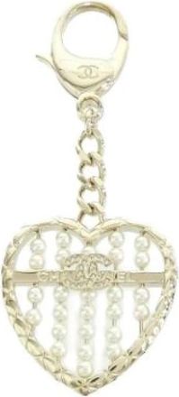 Chanel Pre-owned Pearl Keyring - Dames - Vintage Accessoires - Veelkleurig - ONE Size - Vintage