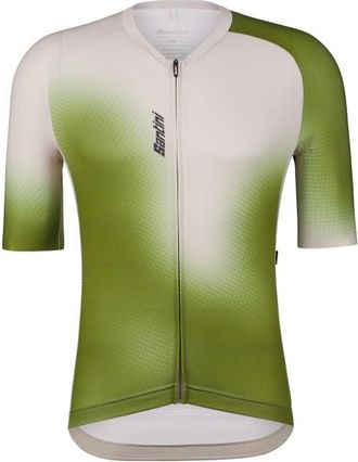 Santini Aura S/S Jersey Velotrikot - Unisex | oliv