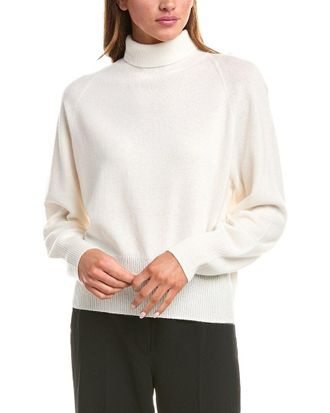 Vince Raglan Turtleneck Wool & Cashmere-Blend Sweater