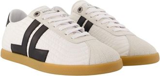 Lanvin Womens Glen Sneaker White Calfskin
