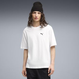 Puma T-shirt Essentials dal taglio morbido da uomo, Abbigliamento, Bianco, XXL