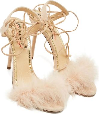 Charlotte Olympia Sandali Salsa con cinturino alla caviglia - Toni neutri