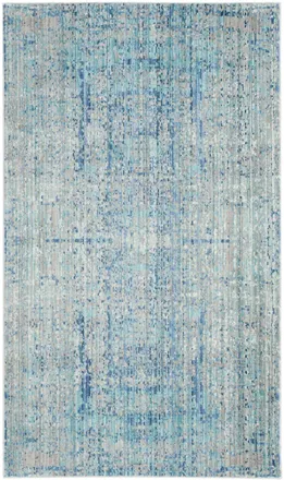 Safavieh Alfombra poli&eacute;ster blu/multicolore 122 x 183 cm