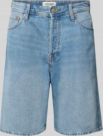 Jack & Jones Jack & Jones Loose Fit Jeansshorts im 5-Pocket-Design Modell TONY in Jeansblau, Gr&ouml;&szlig;e XXL