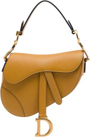 Dior Pre-owned Dior Mini Grained Calfskin Saddle Bag Ladies D48E4ANUUMNVQ1JH