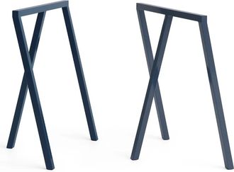 HAY Loop Tischb&ouml;cke Stand Frame, H 72 cm, deep blue (2 St&uuml;ck)