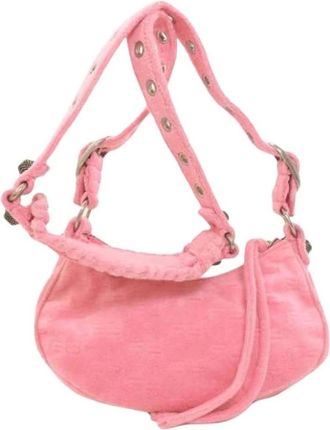 Balenciaga Pre-owned Vintage Schoudertas - Dames - Pre-owned - Roze - Maat: ONE Size