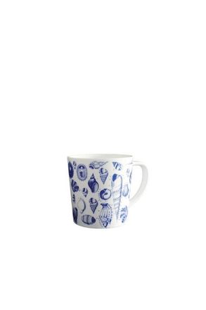 Caskata Shells Mug - Porcelain - Set 4 in Blue at Nordstrom