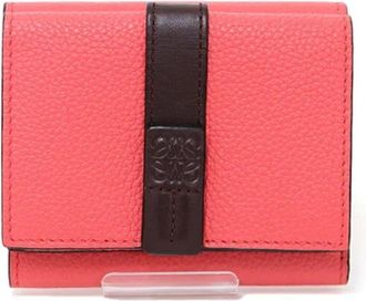 Loewe Pre-owned Wallets, female, Pink, Size: ONE SIZE Pre-owned Leather Wallet