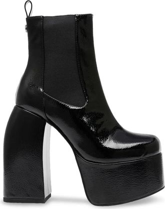 Steve Madden Heeled Boots - Dames - Laarzen met Hak - Zwart - 37 1/2 EU - Schoenen