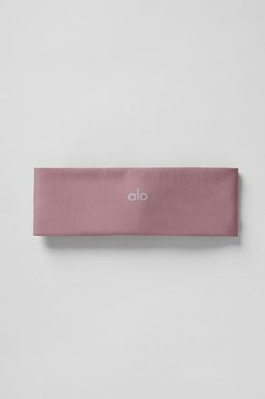 Alo | Airlift Headband in Smoky Quartz Brown