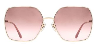 Nina Ricci SNR301 300Y Womens Sunglasses Rose-Gold Size 60