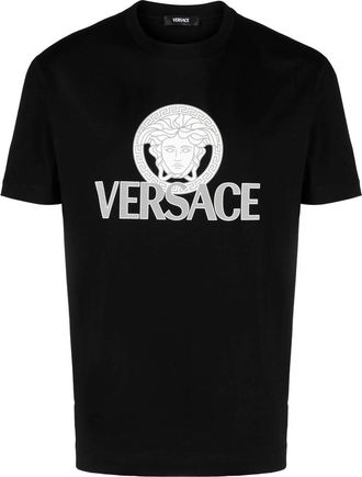 Versace Medusa Logo-print T-shirt