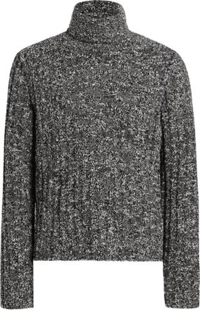 Dolce & Gabbana BlackWhite Turtle Neck Sweater