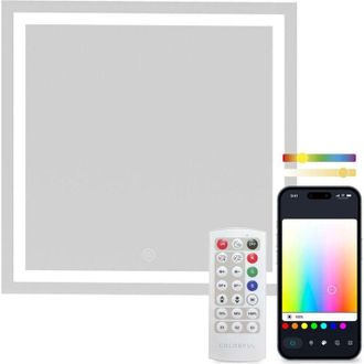 Ksix Specchio intelligente ksix Aqua rgb 70x70 cm 36 W