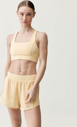 Born Living Yoga Top Padma 2.0 Yellow Sorbet