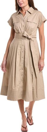Gracia Front Pockets Shirtdress