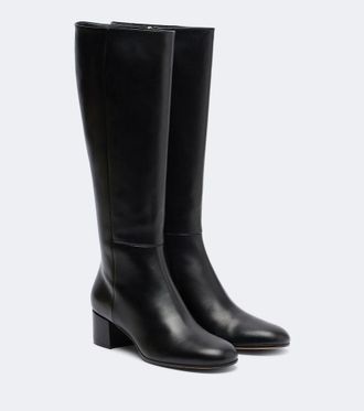 Gianvito Rossi Joelle leather knee-high boots