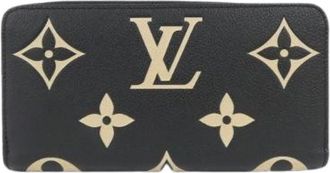 Louis Vuitton Pre-owned Wallets, male, Black, Size: ONE SIZE Pre-owned Monogram Empreinte Long Wallet