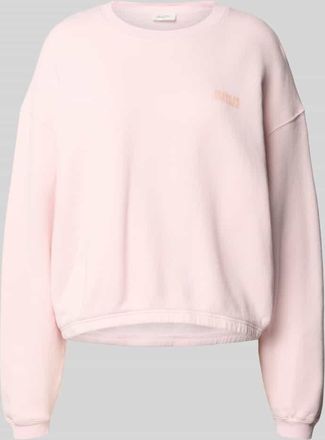 American Vintage American Vintage Regular Fit Sweatshirt mit Logo-Print Modell Zubird in Hellrosa, Gr&ouml;&szlig;e S