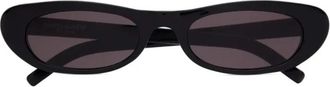 Saint Laurent SL 557 Shade - Dames - Zonnebrillen - Zwart - ONE Size - Accessoires
