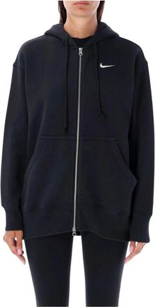 Nike Dames, Sweatshirts & Hoodies, Zwart, Maat: XS