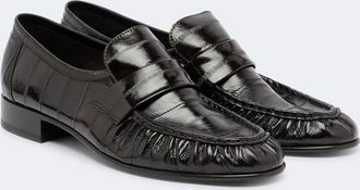 The Row Soft leather loafers