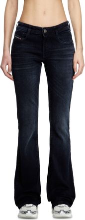 Diesel Bootcut Jeans Low Waist 1969 D-Ebbey, Dark blue, Zip fly