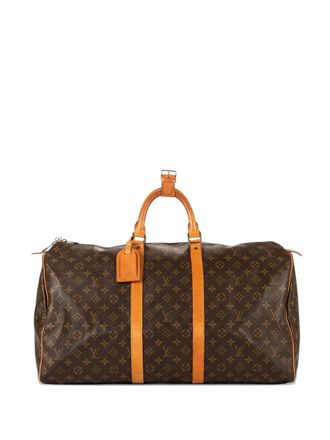 Louis Vuitton Keepall holdall - Brown