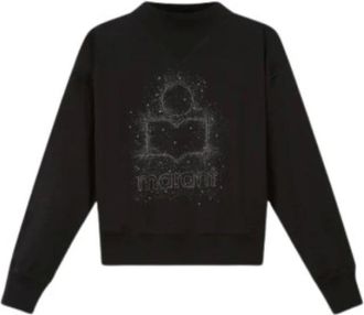 Isabel Marant Accessories - Dames - Sweatshirts & Hoodies - Zwart - Maat: M Zijde
