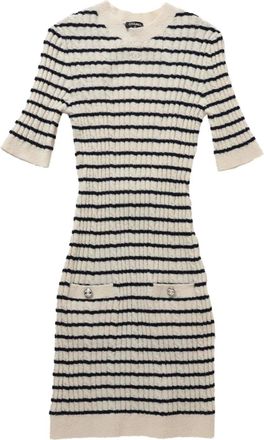 Chanel Abito a righe 2023 - Nero