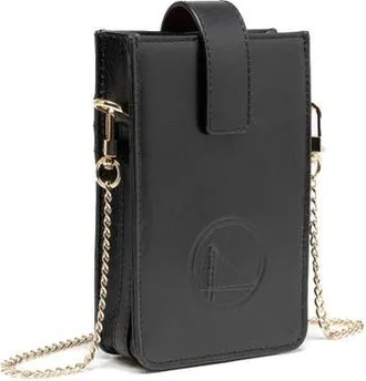 Lusso Golden State Warriors Ronnie Cell Phone Crossbody Purse in Black at Nordstrom