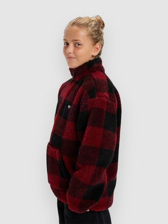 Quiksilver Mercury Woodlands Sherpa Kids Half-Zip Fleece Trui patroon