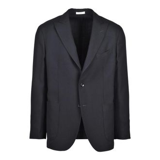 Boglioli Blazers, male, Black, XL, Giacca Stondata