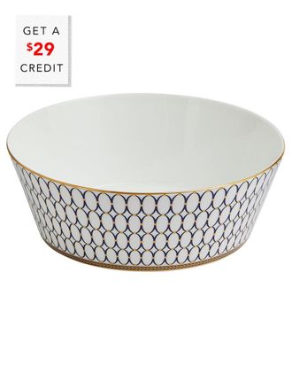 Wedgwood Renaissance Gold Serving Bowl 10Inwith $29 Credit