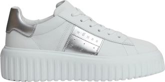 Hogan Sneakers, female, White, 6 UK, H-Stripes Trainers