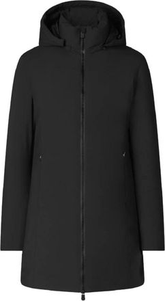 Save The Duck Rachel Lange Jas - Dames - Winterjassen - Zwart - L - Polyester - Jassen