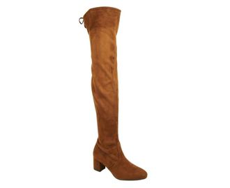 Stuart Weitzman Womens Genna Suede Over the Knee Boot