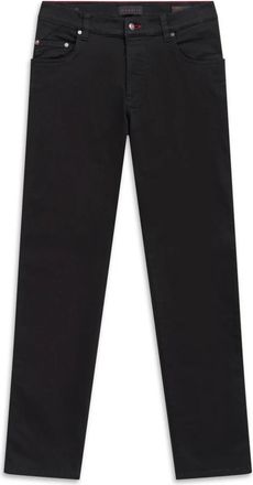 Bugatti Stretch Katoenen Jeans - Heren - Slim Fit Jeans - Zwart - W34 L34 - Katoen - Jeans