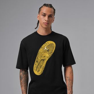 Nike Jordan Mens Jordan Brooklyn Graphic T-Shirt in Black | IF3051-010