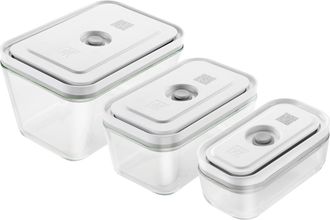 Zwilling Vakuumbehälter »Fresh and Save 3-teilig, S,M,L Glas« 3 Stk. tlg