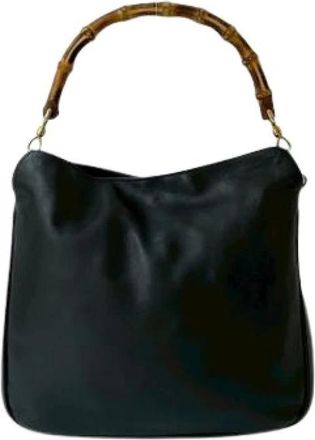Gucci Pre-owned Handbags, female, Black, Size: ONE SIZE Pre-owned Leather gucci-bags