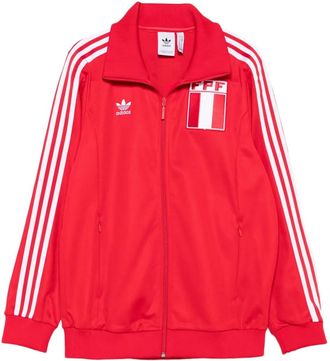adidas Felpa Peru con zip - Rosso