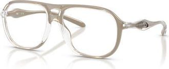 Diesel 56mm Oval optical glasses in Green at Nordstrom