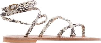 K.Jacques Crisscrossed Straps Zenobie Sandals, Brand Size 35 ( US Size 4.5 )