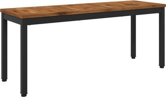 vidaXL Banco De Jard&iacute;n 108,5 X 35 X 45 Cm Madera De Acacia S&oacute;lida Vidaxl