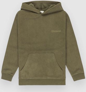 Element Serif Corduroy Po Kids Hoodie groen